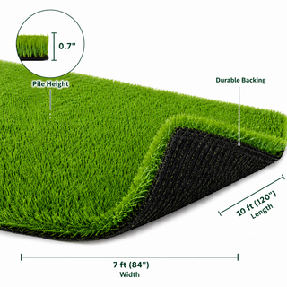 Outdoor Artificial Grass Roll - 0.7