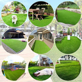 Artificial Grass roll 0.7in-Height 4colors 5ft-width 10ft-length