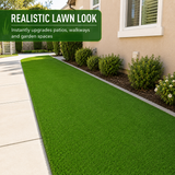 Outdoor Artificial Grass Roll - 0.7" Pile Height, 6 ft x 10 ft