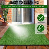 Outdoor Artificial Grass Roll - 0.7" Pile Height, 3 ft x 32 ft