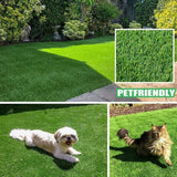Outdoor Artificial Grass Roll - 0.7" Pile Height, 6 ft x 10 ft