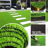 Artificial Grass roll 0.7in-Height 2colors 6ft-width 10ft-length