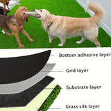 Artificial Grass roll 0.7in-Height 2colors 5ft-width 10ft-length