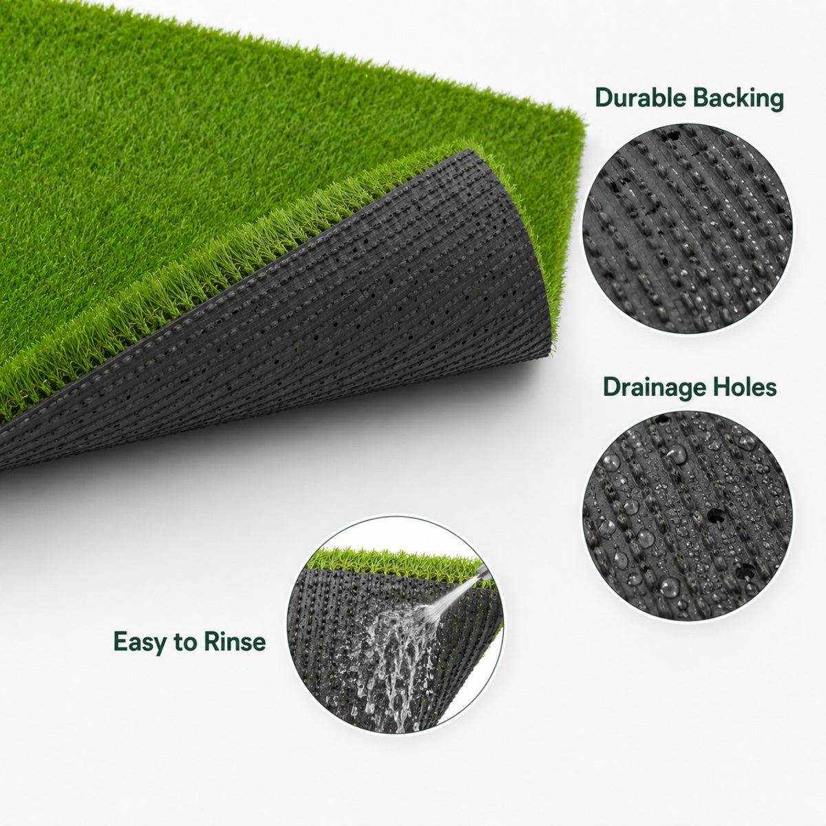 Outdoor Artificial Grass Roll - 0.7