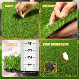 Artificial Grass roll 0.7in-Height 4colors 6.5ft-width 15ft-length